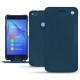 Housse cuir Huawei P8 Lite (2017) - Blu mediterran