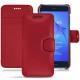 Capa em pele Huawei P8 Lite (2017) - Rouge PU