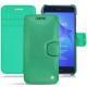 Housse cuir Huawei P8 Lite (2017) - Menthe vintage ( Pantone 562C ) 