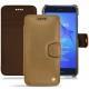 Housse cuir Huawei P8 Lite (2017) - Sable vintage ( Roughtcut - Gaucho#57254 ) 