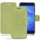 Housse cuir Huawei P8 Lite (2017) - Vert olive ( Nappa - Pantone 578U ) 