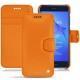 Custodia in pelle Huawei P8 Lite (2017) - Orange ( Nappa - Pantone 1495U ) 