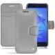 Funda de piel Huawei P8 Lite (2017) - Gris ( Nappa - Pantone W428C ) 