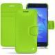 レザーケース Huawei P8 Lite (2017) - Vert fluo