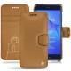 Funda de piel Huawei P8 Lite (2017) - Castan esparciate