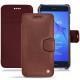 Funda de piel Huawei P8 Lite (2017) - Passion vintage ( Glutton - Red ) 