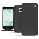 Capa em pele HTC U Ultra - Noir ( Nappa - Black ) 