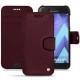 Capa em pele Samsung Galaxy A5 (2017) - Lie de vin ( Pantone 5115C ) 