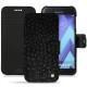 Housse cuir Samsung Galaxy A5 (2017) - Autruche nero