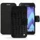 Samsung Galaxy A5 (2017) leather case - Crocodile nero