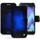 Samsung Galaxy A5 (2017) leather case - Bleu Patine