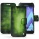 Custodia in pelle Samsung Galaxy A5 (2017) - Vert Patine