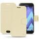 Housse cuir Samsung Galaxy A5 (2017) - Beige ( Nappa - Pantone 7502C ) 