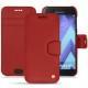 Custodia in pelle Samsung Galaxy A5 (2017) - Rouge ( Nappa - Pantone 199C ) 