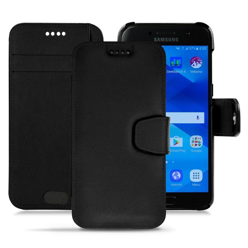 Lederschutzhülle Samsung Galaxy A3 (2017) - Noir PU