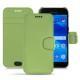 Funda de piel Samsung Galaxy A3 (2017) - Vert olive PU