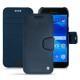 Custodia in pelle Samsung Galaxy A3 (2017) - Jean vintage ( Roughtcut - Pantone 285U  ) 