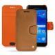 Custodia in pelle Samsung Galaxy A3 (2017) - Mandarine vintage ( Pantone 165C ) 