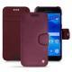 Housse cuir Samsung Galaxy A3 (2017) - Prune vintage ( Pantone 512C ) 