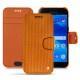 Custodia in pelle Samsung Galaxy A3 (2017) - Abaca arancio