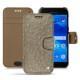 Capa em pele Samsung Galaxy A3  (2017) - Autruche desert