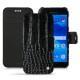 Capa em pele Samsung Galaxy A3  (2017) - Crocodile nero