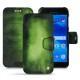 Housse cuir Samsung Galaxy A3 (2017) - Vert Patine