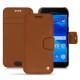 Samsung Galaxy A3 (2017) leather case - Marron ( Nappa - Pantone 1615C ) 