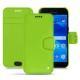 Samsung Galaxy A3 (2017) leather case - Vert fluo