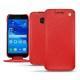 Capa em pele Samsung Galaxy A3 (2017) - Tomate ( Pantone 187C ) 