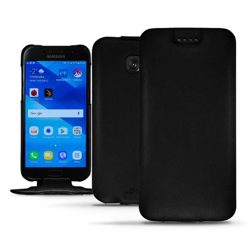 Lederschutzhülle Samsung Galaxy A3 (2017) - Noir PU