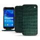 Samsung Galaxy A3 (2017) leather case - Crocodile pino
