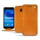 Housse cuir Samsung Galaxy A3 (2017) - Abaca arancio