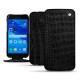 Funda de piel Samsung Galaxy A3 (2017) - Crocodile nero