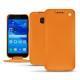 Housse cuir Samsung Galaxy A3 (2017) - Orange ( Nappa - Pantone 1495U ) 