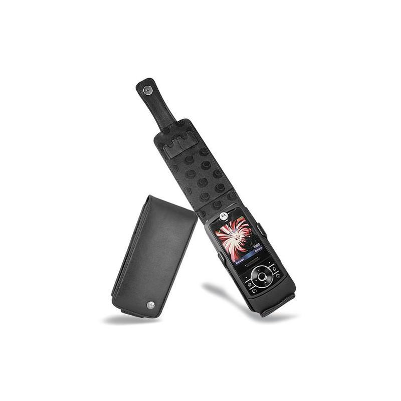 Lederschutzhülle Motorola MotoRIZR Z3  - Noir ( Nappa - Black ) 