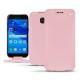 Samsung Galaxy A3 (2017) leather case - Rose ( Nappa - Pantone 2365C ) 