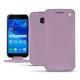 가죽 커버 Samsung Galaxy A3 (2017) - Lilas ( Nappa - Pantone 2645U ) 