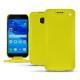 Samsung Galaxy A3 (2017) leather case - Jaune fluo
