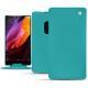 Xiaomi Mi Mix leather case - Bleu fluo