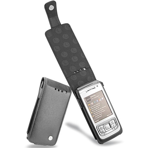 Nokia E65  leather case