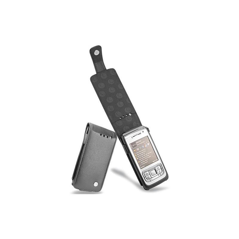 Lederschutzhülle Nokia E65  - Noir ( Nappa - Black ) 