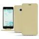 Funda de piel HTC U Ultra - Beige PU