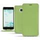 HTC U Ultra leather case - Vert olive PU