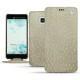 Housse cuir HTC U Ultra - Autruche desert