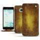 Housse cuir HTC U Ultra - Doré Patine
