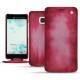 Housse cuir HTC U Ultra - Rose Patine
