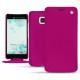가죽 커버 HTC U Ultra - Rose fluo