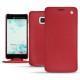 Funda de piel HTC U Ultra - Rouge troupelenc
