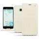 HTC U Ultra leather case - Ivoire ( Sleek P C12 - White ) 